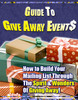 Thumbnail Guide to Give Away Events