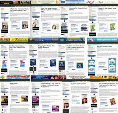 Product picture 12 Pre-Made High Gravity Clickbank, Adsense and Amazon Sites