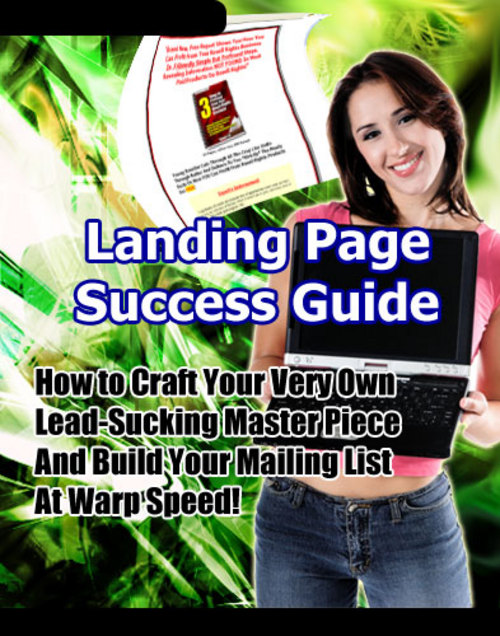 Product picture Landing Page Success Guide
